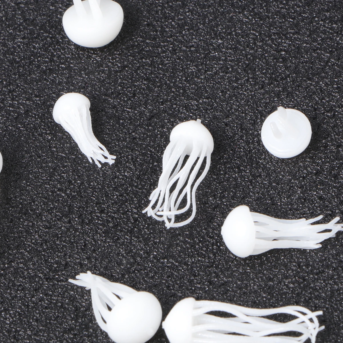 

12 Pcs Drop Jellyfish Epoxy Molds Three Dimensional Silicone Dessert Baking Tools DIY Cake Decor Chocolate Candy Fondant Molds
