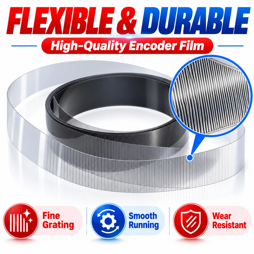 180LPI 180Dpi Encoder Raster Strip Film 2.5M 2.7M 4.5M 5M 15mm for Roland Allwin Human Printer Linear Bar Encoder Grating Tape