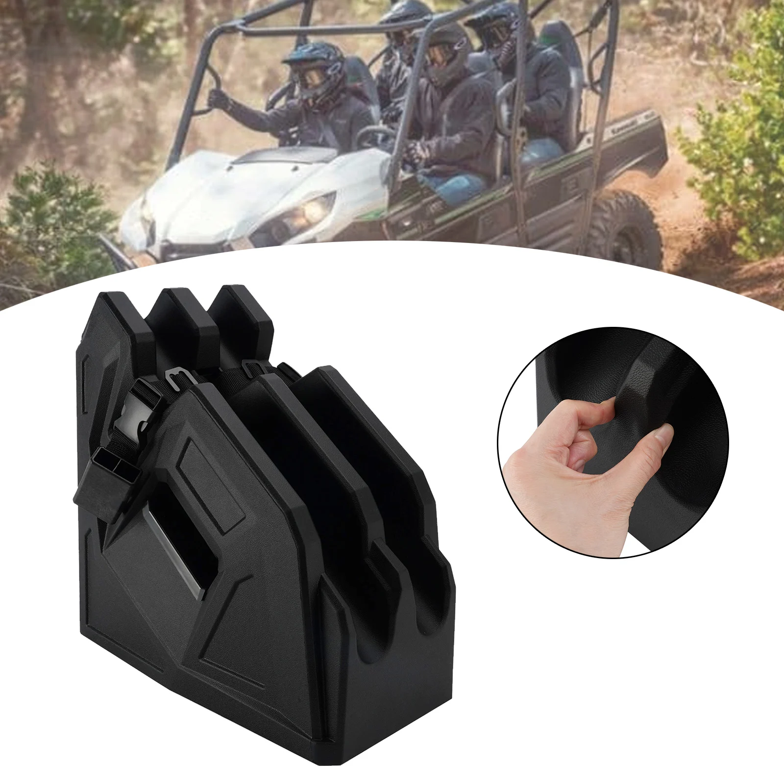 Artudatech Outdoor Gear Holder Equipment Case for Polaris Can Am Kawasaki Side By Sides