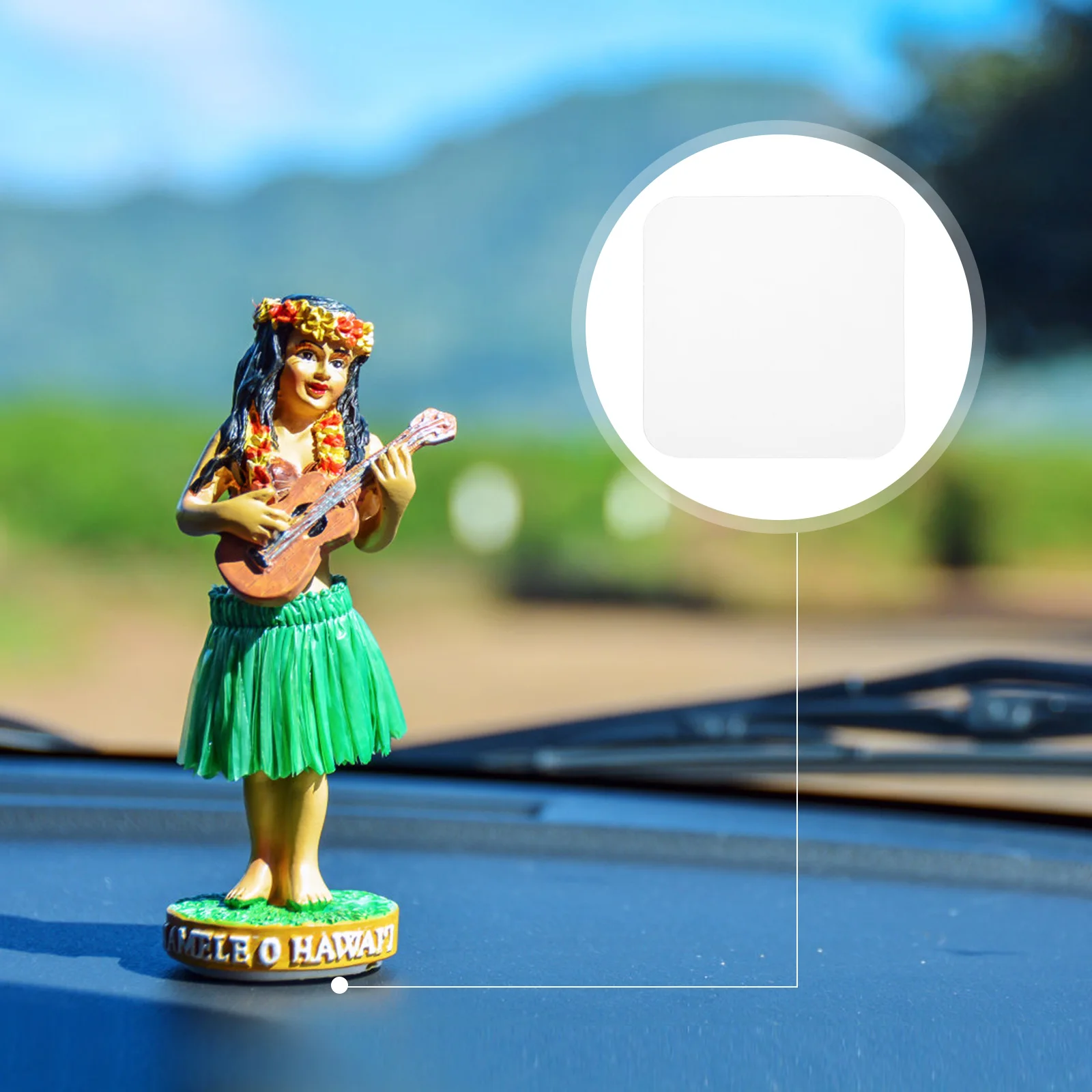 

20 Pcs Double Sided Sticker Transparent Mounting Tape Smooth Adhesive Removable Pads Home Craft Model Display Photo