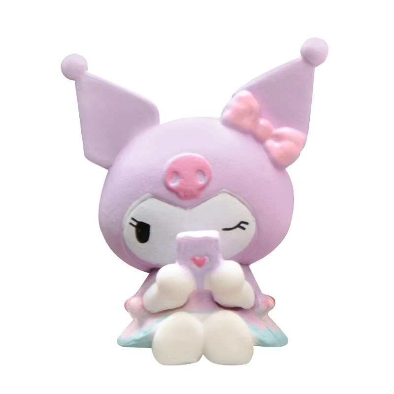 Kuromi Mymelody صندوق أعمى اليدوية صندوق غامض سطح المكتب الديكور غرفة الديكور لطيف الكرتون هدايا عيد ميلاد الأطفال اللعب