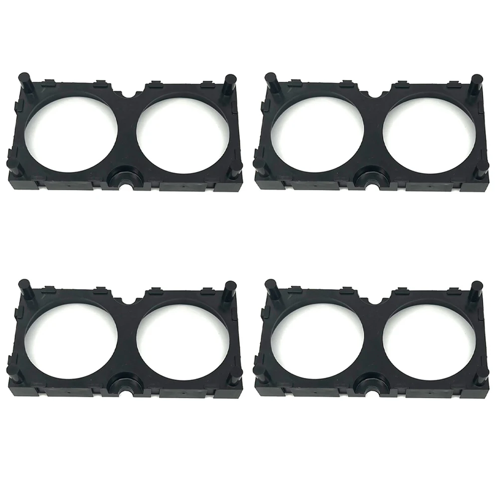 For Holding Battery Packs Battery Holder Power Tools 46.2mm Aperture 4pcs 96.4x48.2mm ABS+PC Material Double DIY Battery Packs