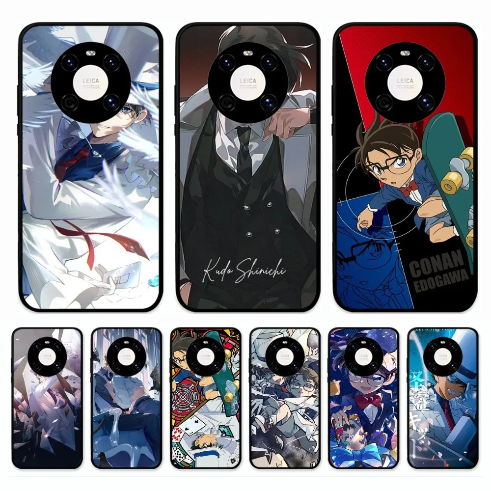 Detective Conan Anime Phone Case For Huawei Mate 10 20 30 40 50 lite pro Nova 3 3i 5 6 SE 7 pro 7SE