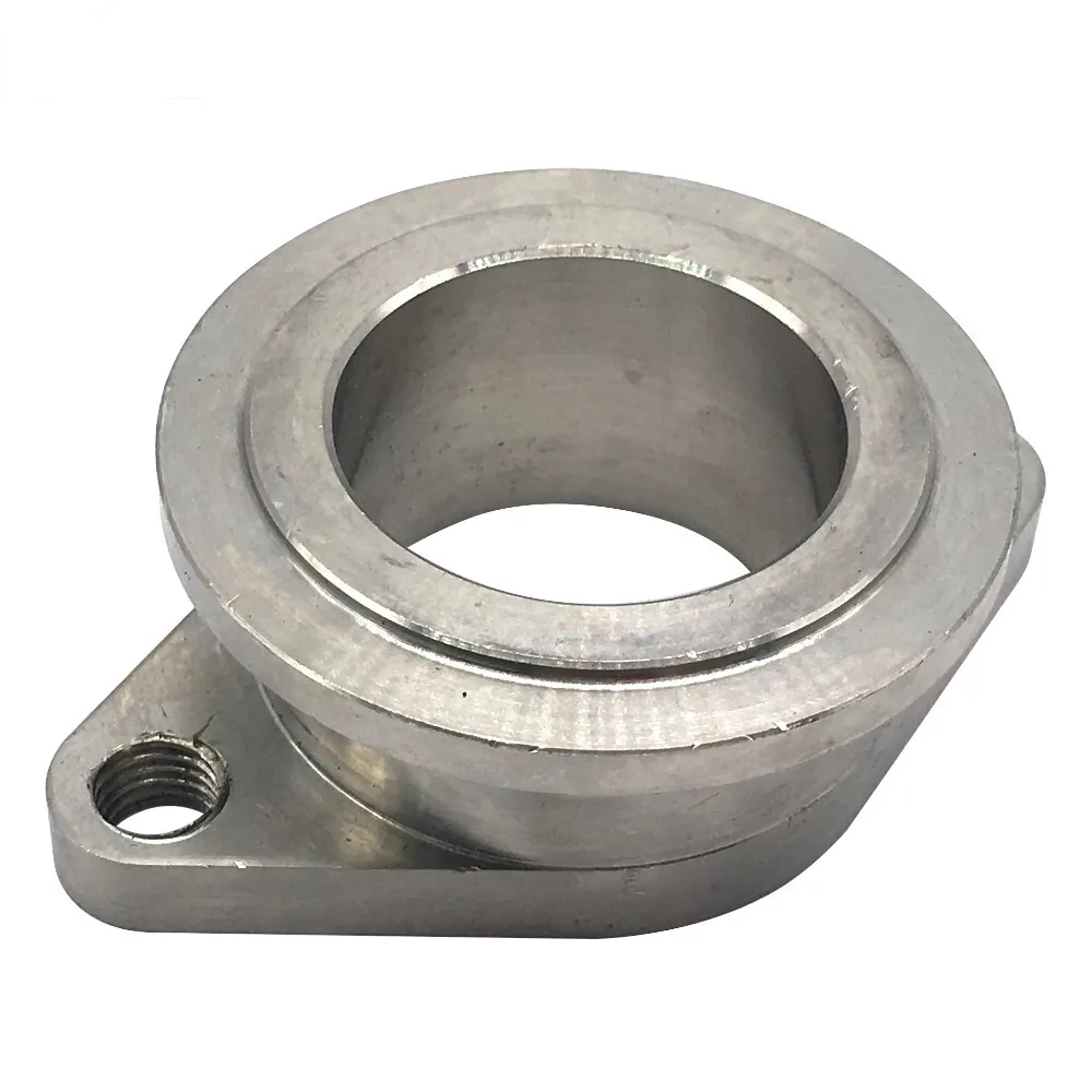 Stainless Steel Adapter 38mm to 44mm Vband MV-R Wastegate 2 Bolt Flange Manifold Auto Parts