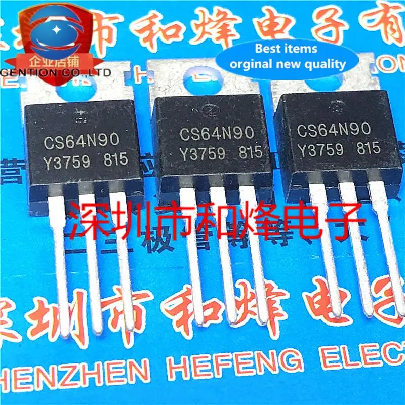 

10 шт. 100% оригинал, новый CS64N90 TO-220 85 В 92 А