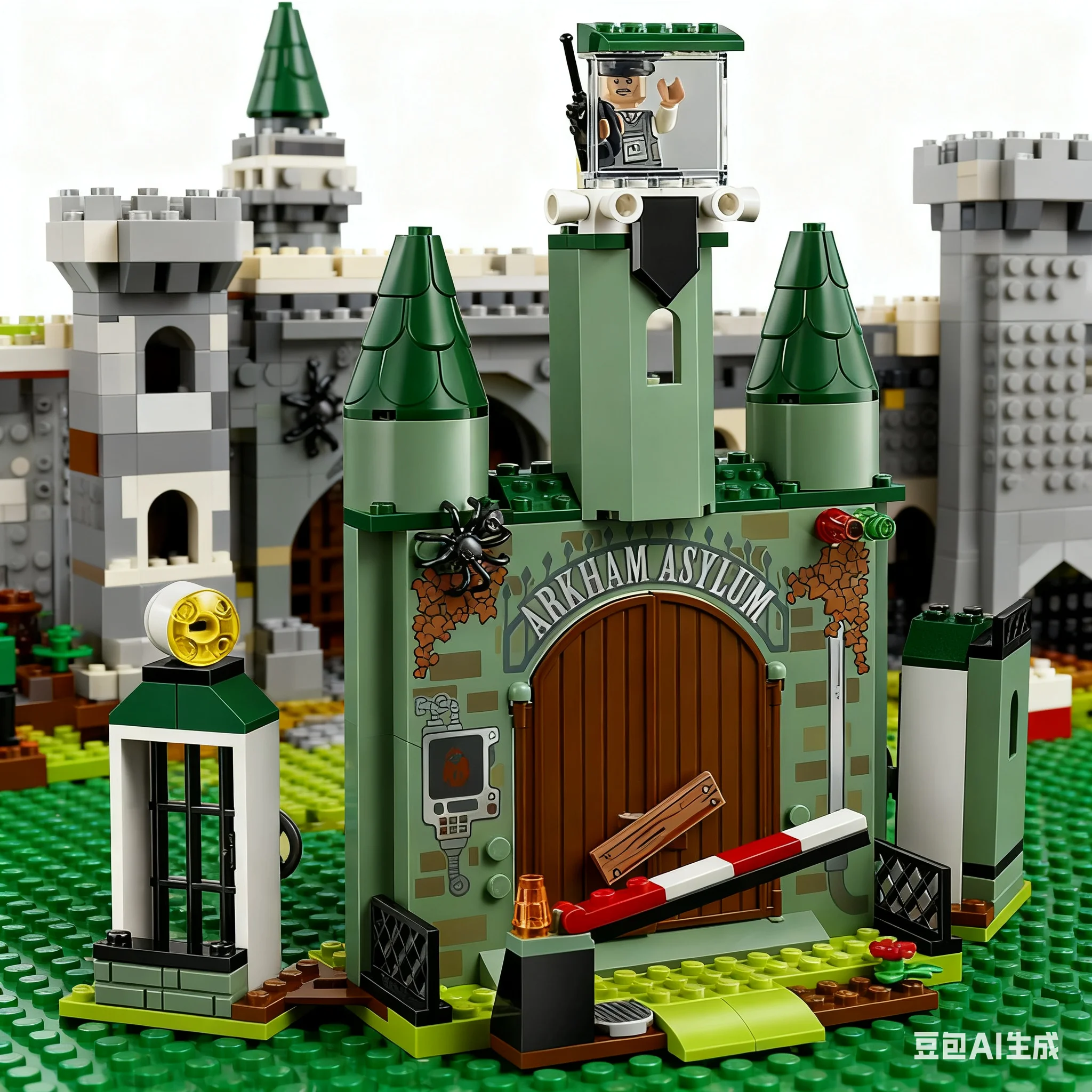 Lego bouwstenen 76138 Batman: The Joker Escape jongens en meisjes bouwen en monteren blokken kinderspeelgoedcadeaus