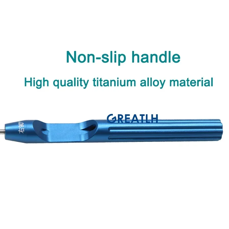 Réparation de crochet de suture, câble d'arthroscopie, câble de passe, Li-, ligament, construction de chant, Orth4WD