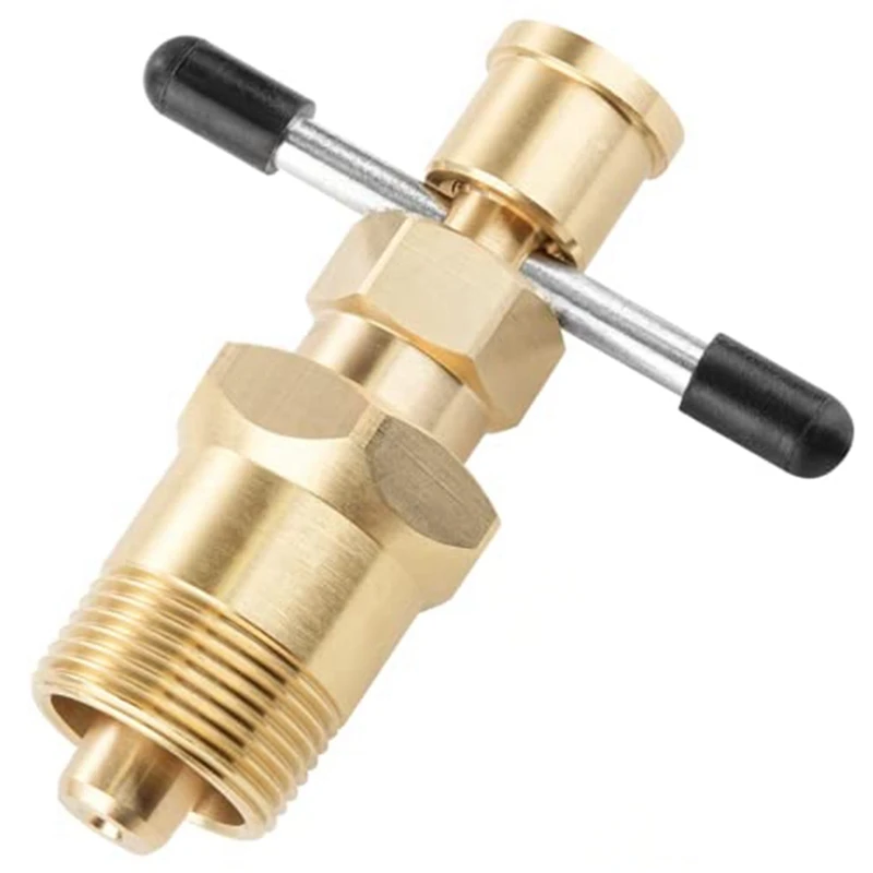 Gold Olive Extrator Tool, adequado para tubos de latão com diâmetro de 1/2 polegadas e 3/4 polegadas