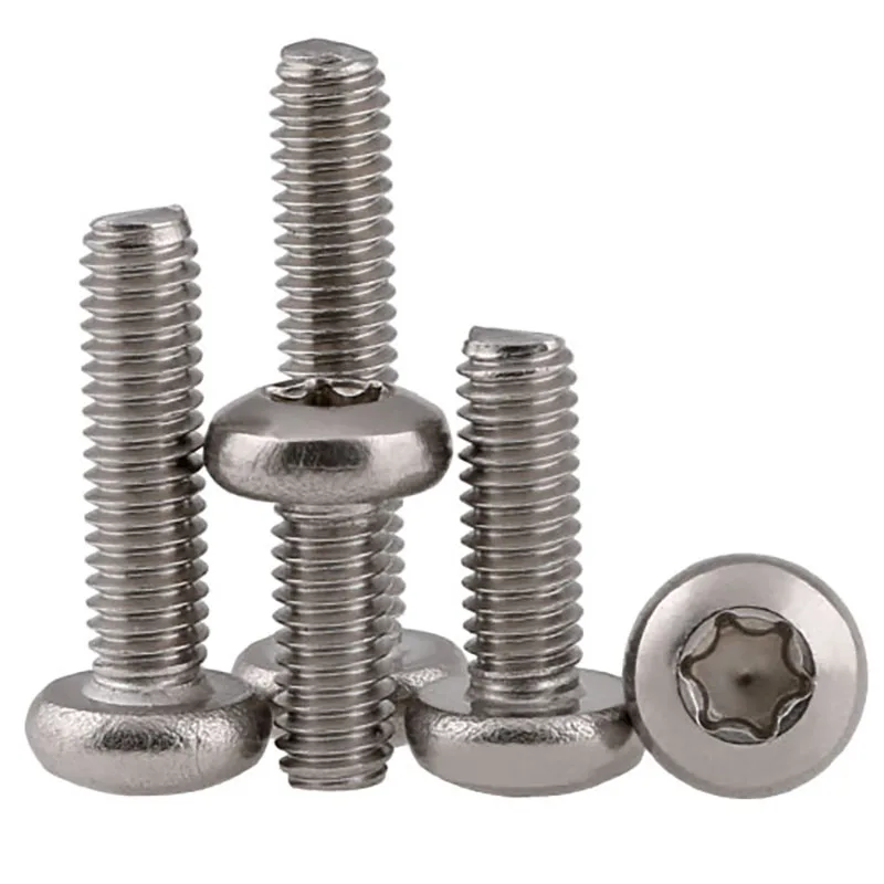 

Button Head Torx Security Screws 304 A2 Stainless Steel Screw M2 M2.5 M3 M4