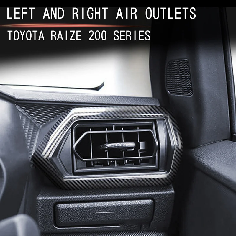 

FOR Toyota raize ROCKY Modified dedicated left and right air outlet frames Air conditioning vent Automotive interior