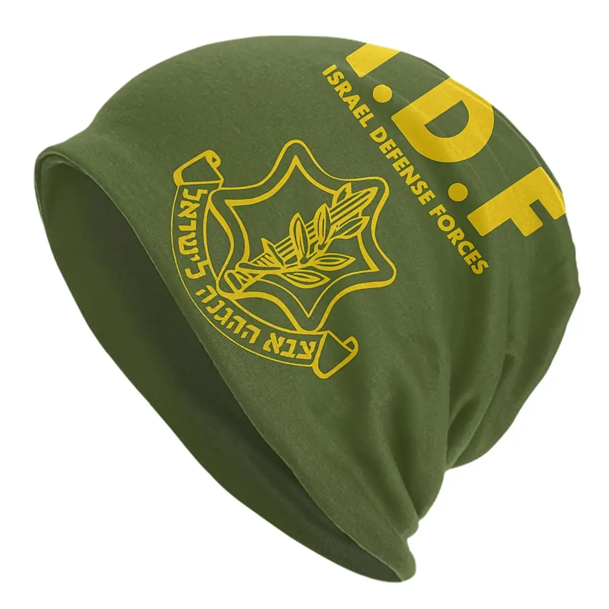 IDF Israel Defense Forces Skullies Beanies Caps For Unisex Outdoor Winter Warm Knit Hat Adult Military Army Bonnet Hats