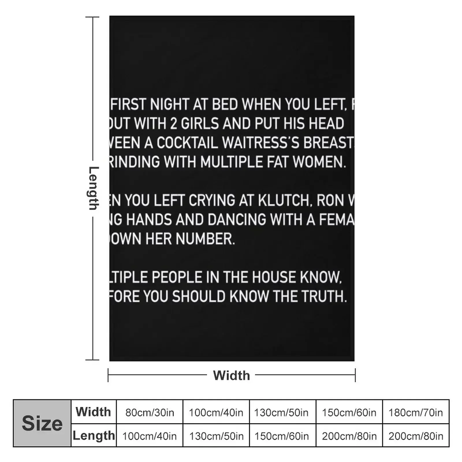 Jersey Shore Letter Throw Blanket couch cozy soft plush fuzzy picnic outdoor blanket