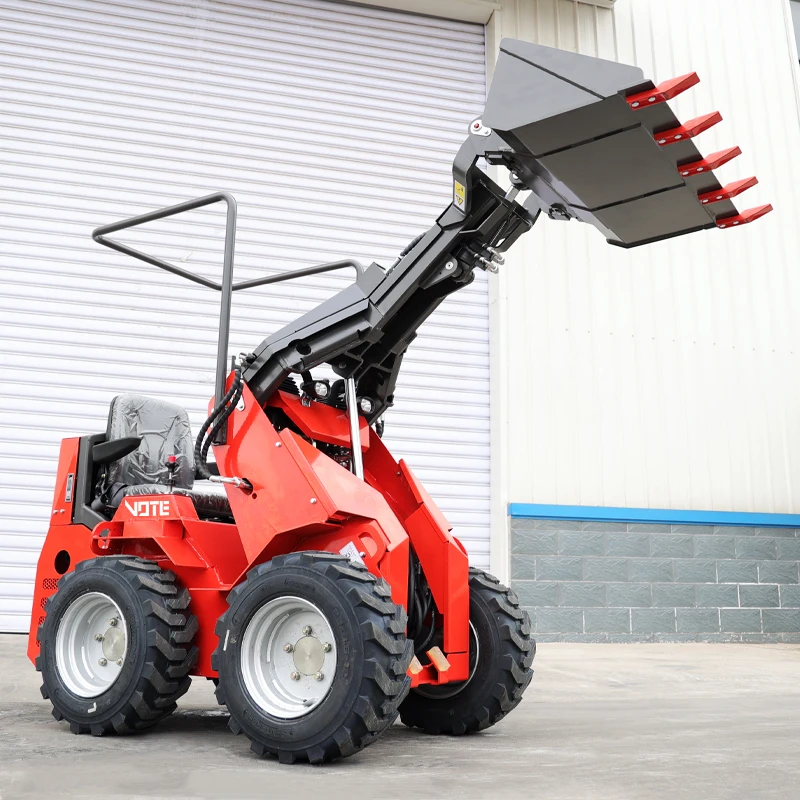 Imagem -02 - Crawler Multifuncional de Skid Steer Loader Personalizado um Ano após o Serviço de Venda Eas Engine Wheel Track