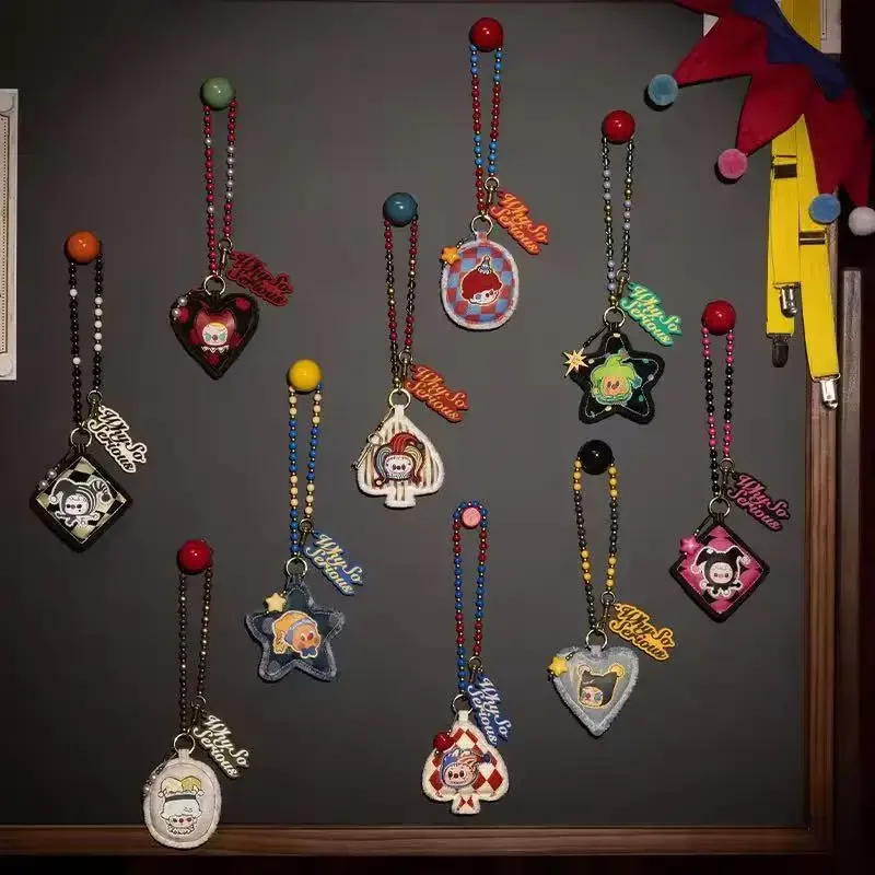 البوب مارت لماذا سلسلة خطيرة جدا-قلادة سلسلة صندوق أعمى هالوين الديكور Kawaii أنيمي الشكل صندوق غامض مفاجأة لعبة هدية