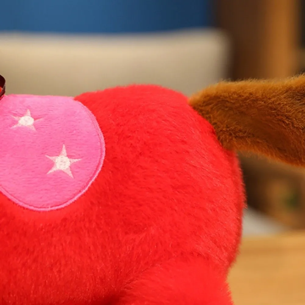 

Funny Mascot 2026 Horse Good Luck Creative Lucky Horse Cute Fluffy Zodiac Pony Figurine Chinese New Year