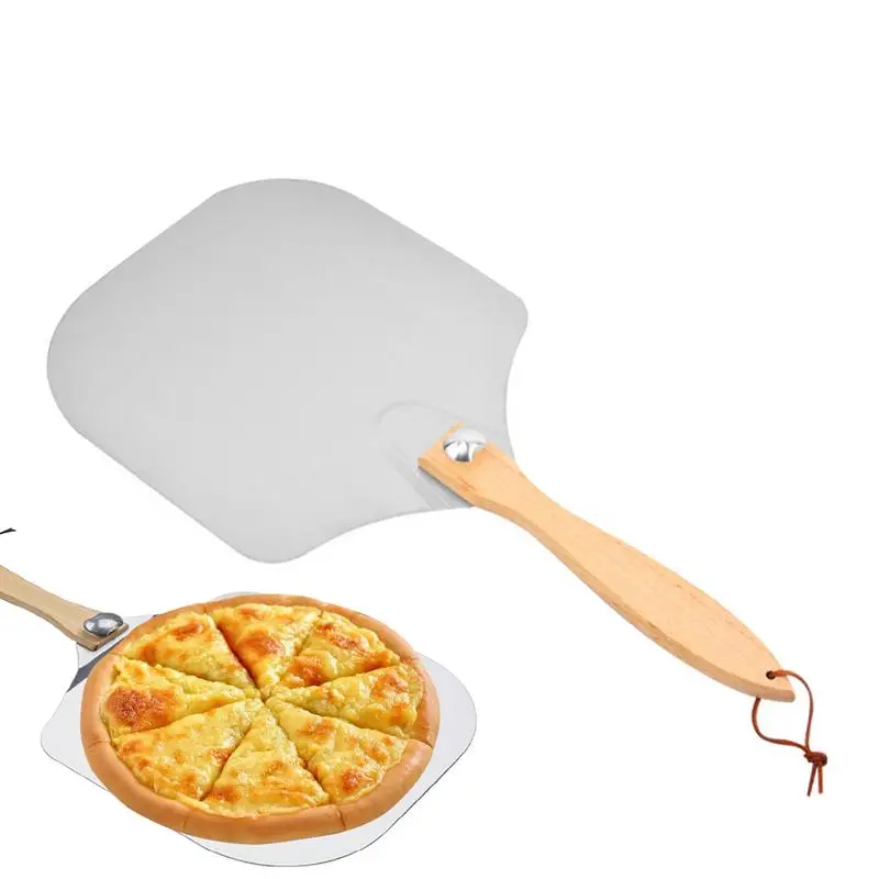 

Aluminum Folding Pizza Spatula Nonstick Oven Baking Paddle Spatula Turner Accessory Pizza Cutter Rocker Pizza Peel Kit For Oven