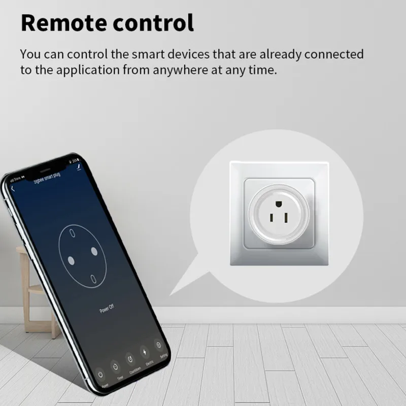 20A Tuya Smart Socket WiFi UK/EU/US Plug Adapter Home Alexa Voice Control With Energy Monitering Timer Function Power Outlet Set