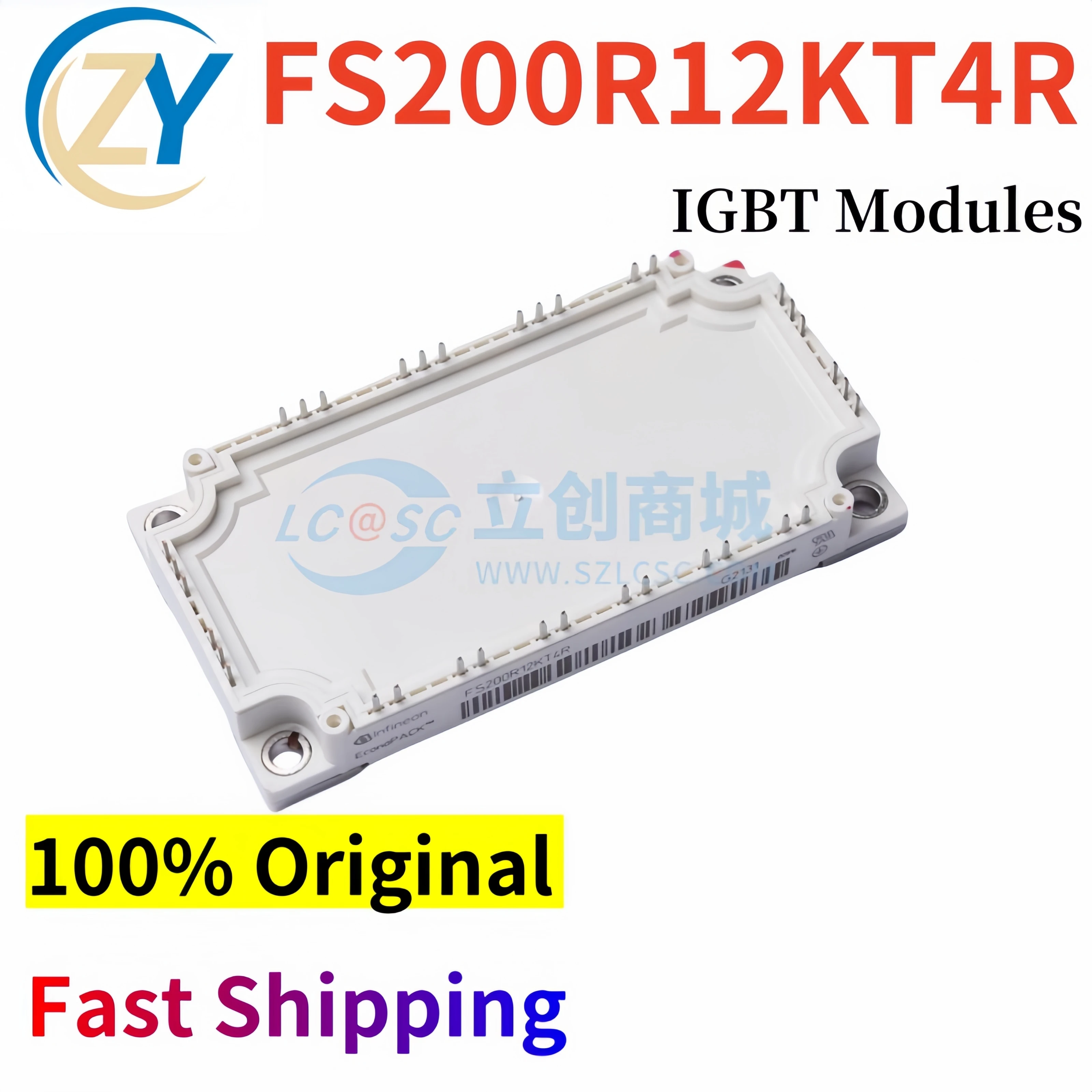 FS200R12KT4R IGBT Modules FS200R12 6-Pack -40C - +150C 100% Original & In Stock