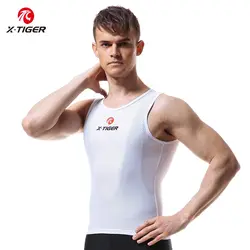 X-TIGER Cycling Underwear Sport Base Layers Cycling Jersey Cycling Vest Men Undershirt Cool Mesh Elastici Vest Road Bike Jersey