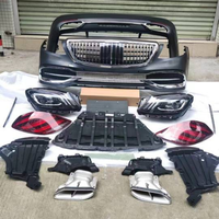parts For Mercedes benz W222 2014 2015 2016 2017 Facelift Tuning conversion Upgrade S63 S65 Maybach front rear bumper body kit