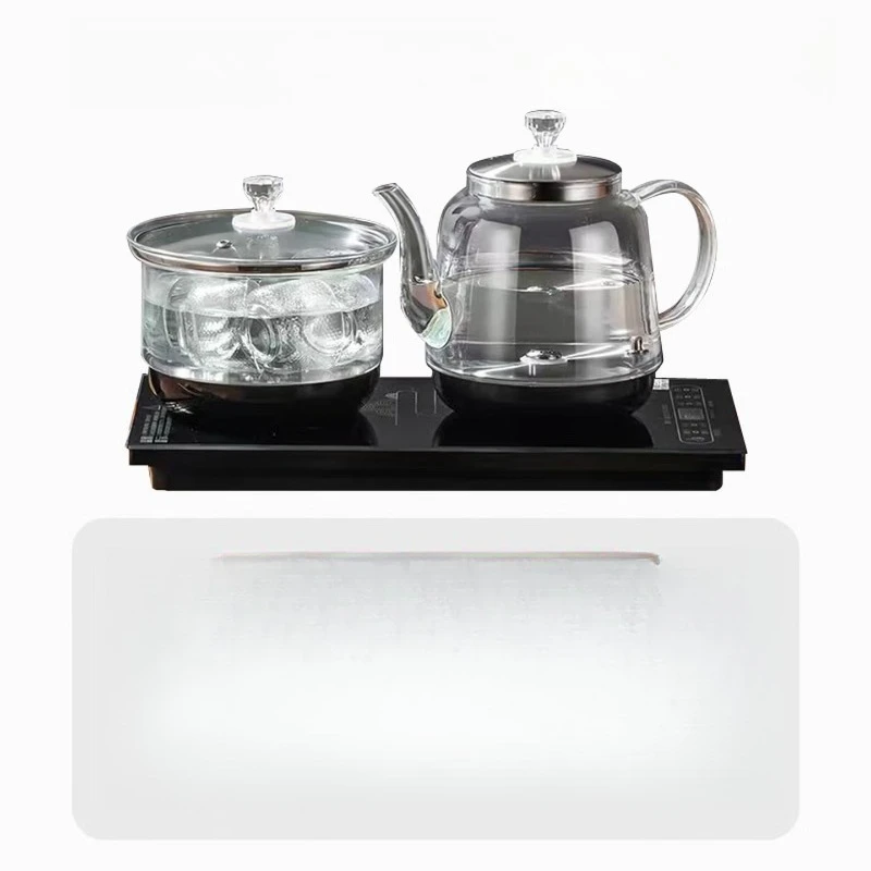 cart balcony kung fu tea table table and chair set kettle integrated table, tea cart + 1 main chair 2 backrest stool