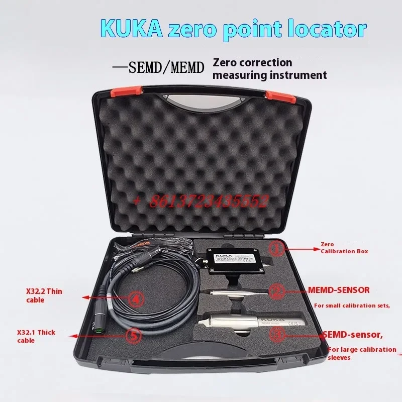 ใหม่ CNC KUKA 00-228-936 KUKA หุ่นยนต์ Zero Point Calibrator 00-228-862 SEMD MEMD
