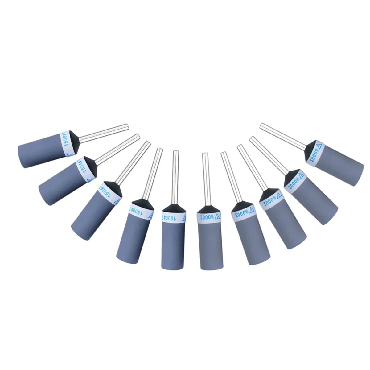 

ABNJ 30 шт. шлифовальные барабаны для вращающихся инструментов, аксессуары, комплект шлифовальных насадок для шлифовальных лент с хвостовиком 1/8 дюйма