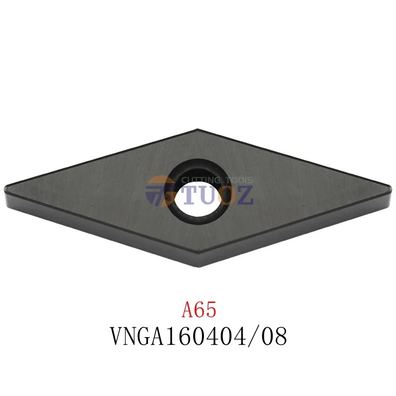 

VNGA160404 A65 100% Original VNGA160408 160404 160408 High Hardness Ceramic Inserts VNGA CNC Lathe Cutter Turning Tools