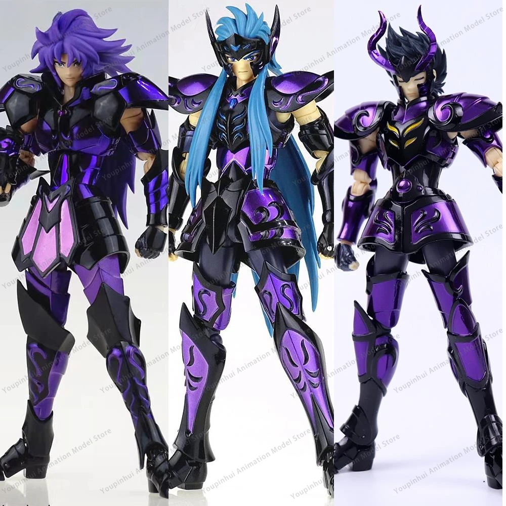 CS Model Saint Seiya Cloth Myth Specters Gold Saint EX Gemini Saga / Camus / Shura Metal Armor Action Figure Toy Model