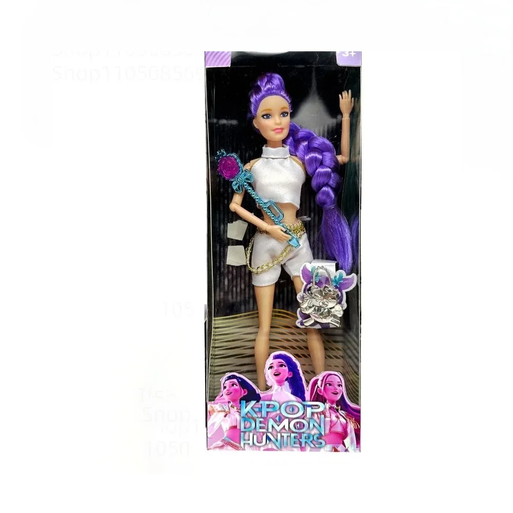 جديد أنيمي K-pop شيطان هنتر تمثال هدية الكريسماس عالية المظهر الساحرة هنتر مجموعة دمية الفتيات القلب الديكور عطلة لعبة #5