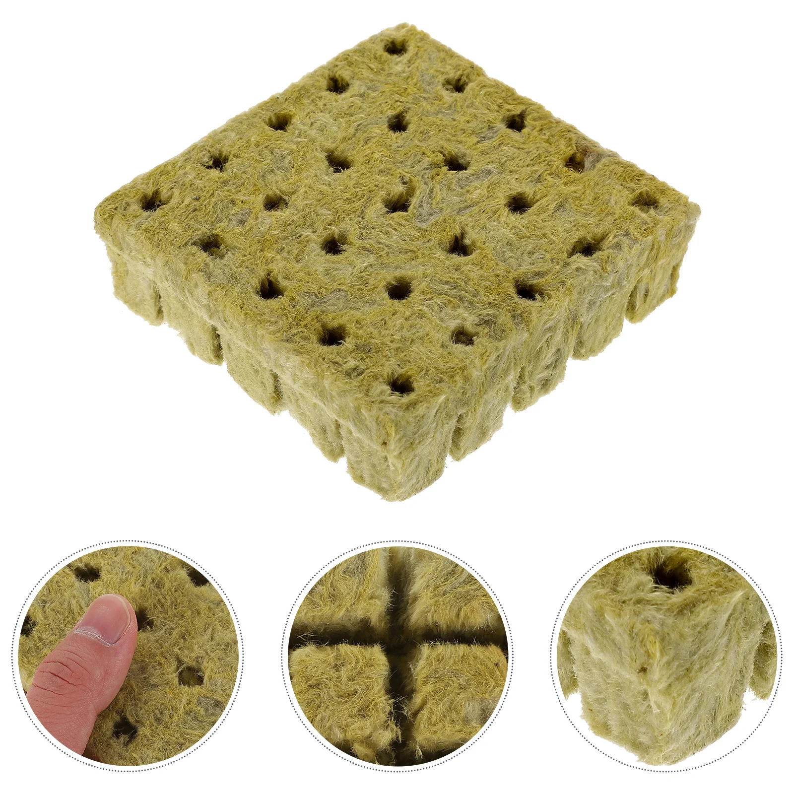 25Pcs Soilless Nursery Block Plant Fertilizer Nutrient Soil Seedlings Cultivation Garden Plants Easy Transplant