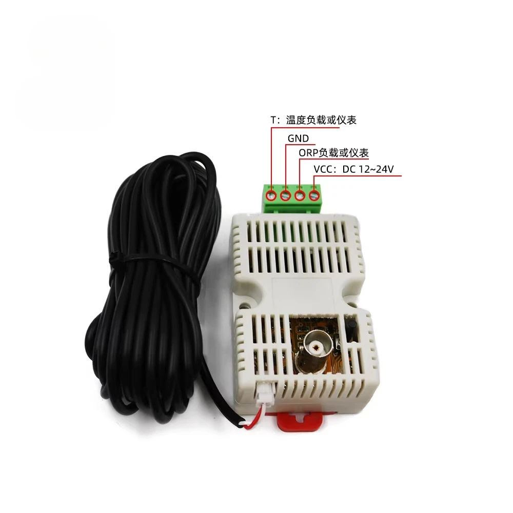 Redox Potential Sensor ORP Module ORP Meter Water Quality 12V-24V Power Supply 485 Output 4-20mA