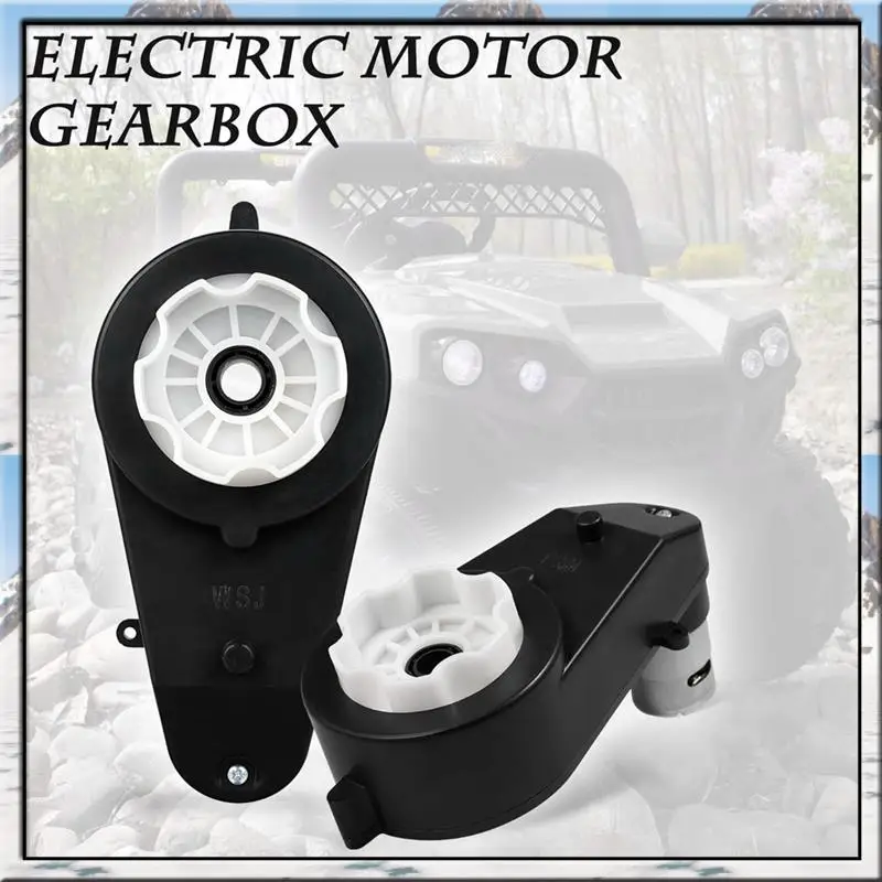 

AS59 -Kids Ride On Car Gearbox 30000RPM Motor 2Pcs Electric Motor Gearbox Motorcycles High Speed RS555 Drive Engine