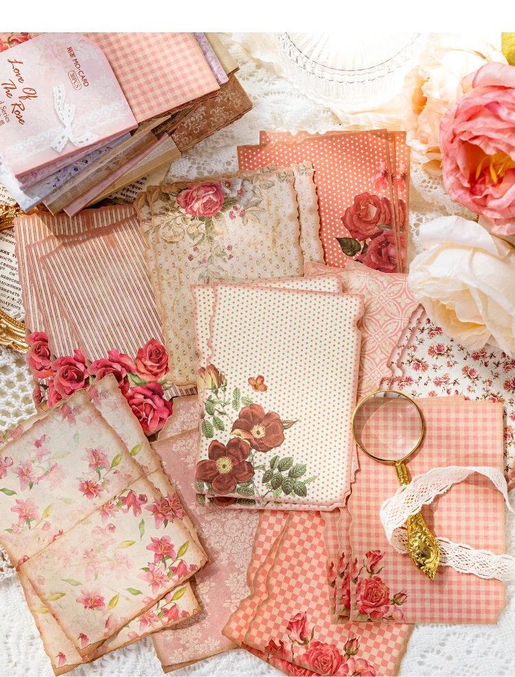 30 Teile/paket Sanfte Wind Serie Scrapbooking Dekorative Papier Material Perfekt für Collage Journaling Handwerk Diy Liefert – Detail 14