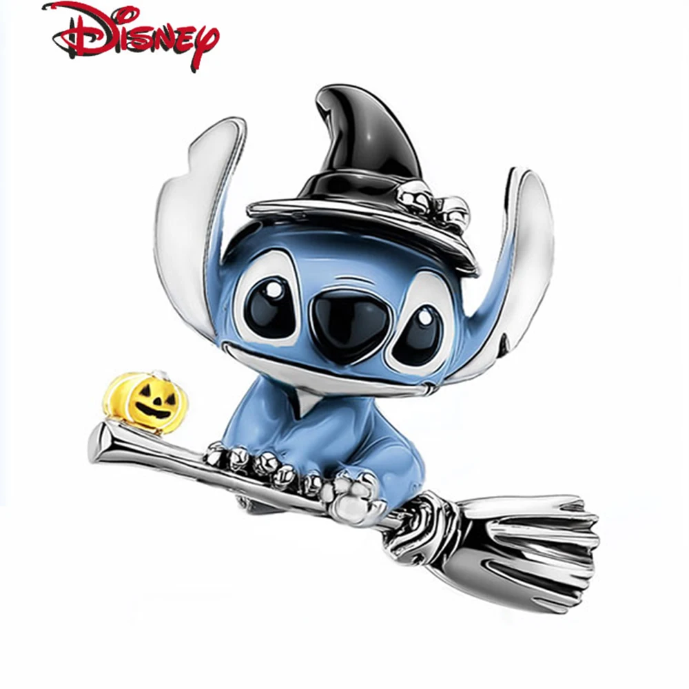 

Бусины-подвески Disney Stitch на Хэллоуин — подходят для оригинального браслета, милые женские ювелирные аксессуары, подарок на Хэллоуин для фанатов