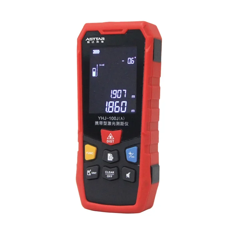 unique Intrinsically safe  rangefinder for mining purposes