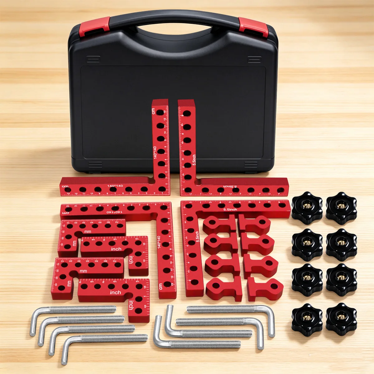 Zestaw szablonów pozycjonujący – Cabinet Scraper Set recenzja i cena