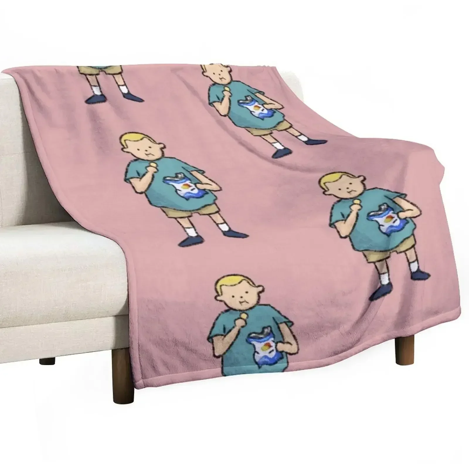 

Bobby Potato Chip Hill Throw Blanket Softest manga Custom Decoratives Blankets