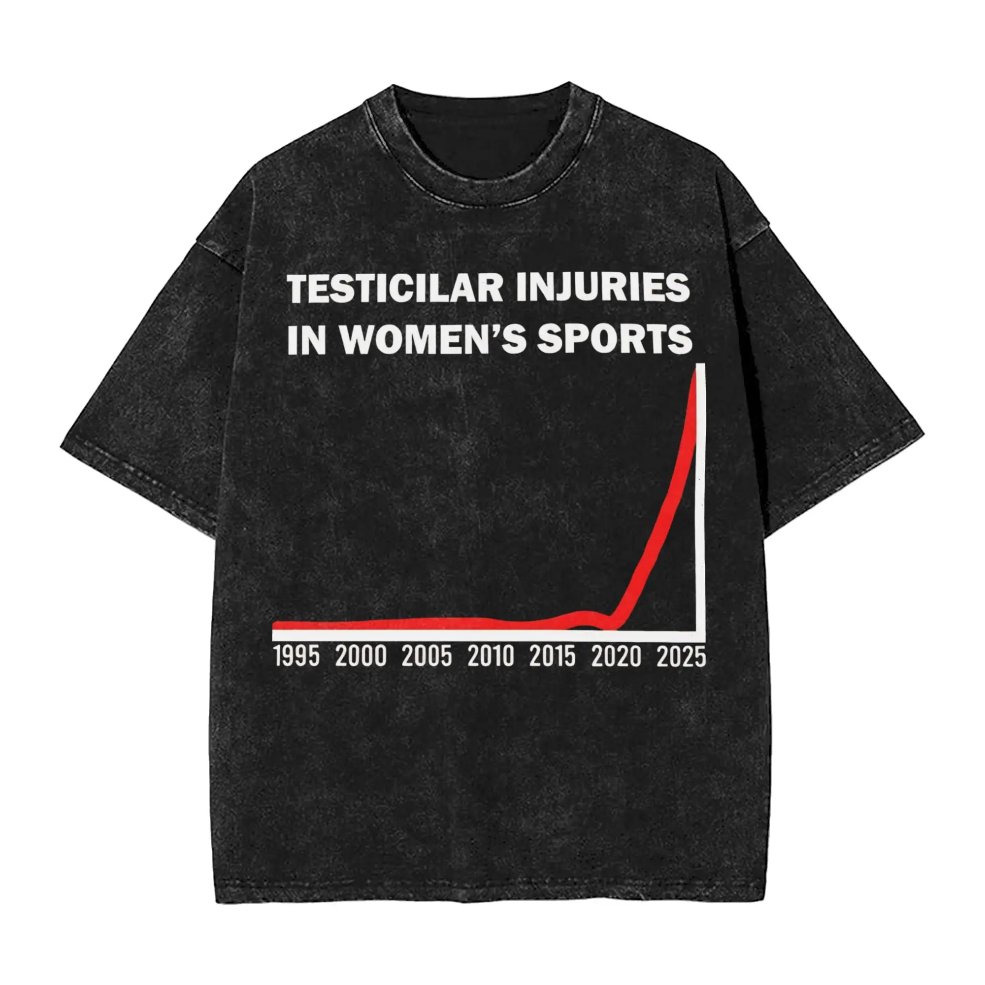 Camisetas vintage lavadas para esportes femininos, camisetas de algodão com gola redonda e manga curta, roupas plus size