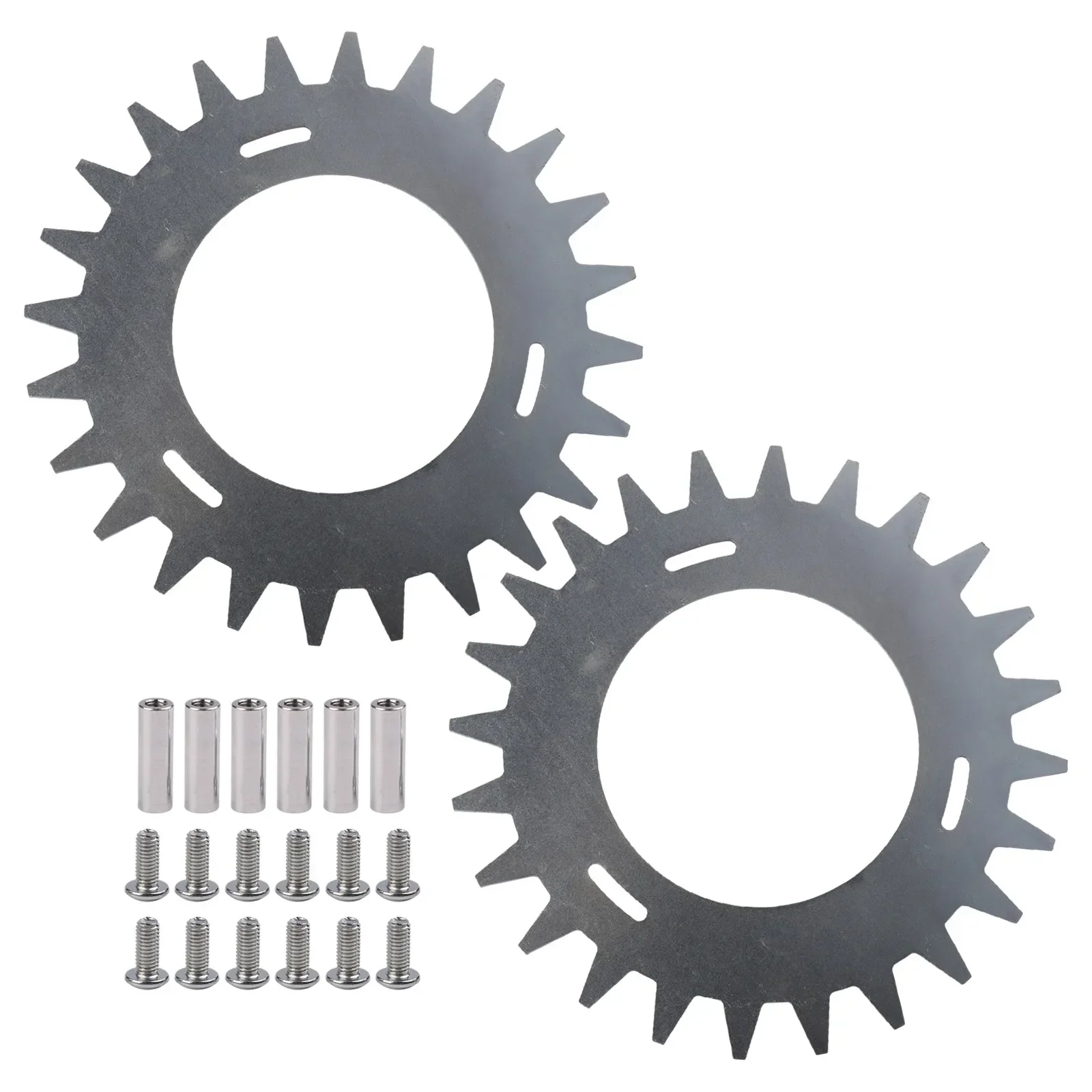 paquet-d'installation-complet-pointes-antiderapantes-construction-metallique-robuste-materiau-resistant-a-l'usure-resistant-aux-intemperies