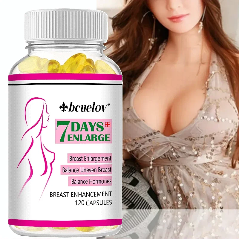 Women's Nutritional Supplement, Pueraria Root + Papaya Extract Capsules - Natural Breast Firmness, Elasticity, Growth