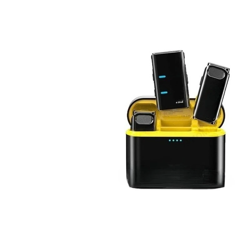 

Second-generation wireless collar microphone, mobile phone live broadcast short video recording and radio