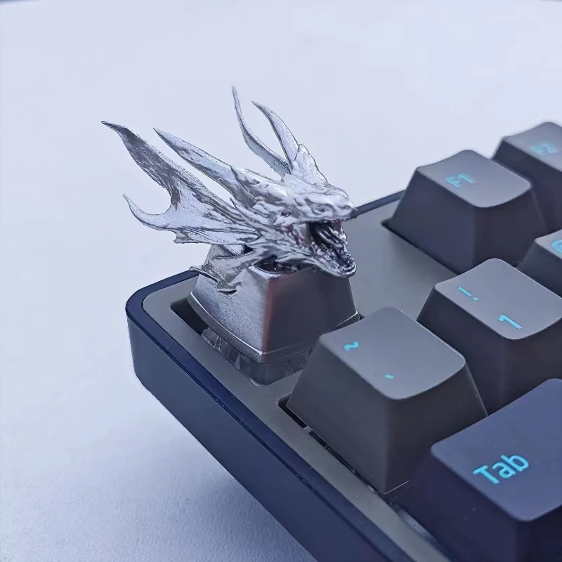 Point MonsterHunter Dragon Anime Artisan Keycaps 3D Customization Handmade Gaming Decoration KeyCap for Mechanical Keyboard Gift