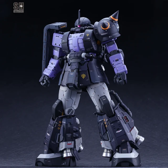 SH STUDIO PG 1/60 MS-06R-A BLACKI TRI-STARS ZAKU II Detail Version GK Resin  Modification Assembly Plastic Model Kit Gifts - AliExpress