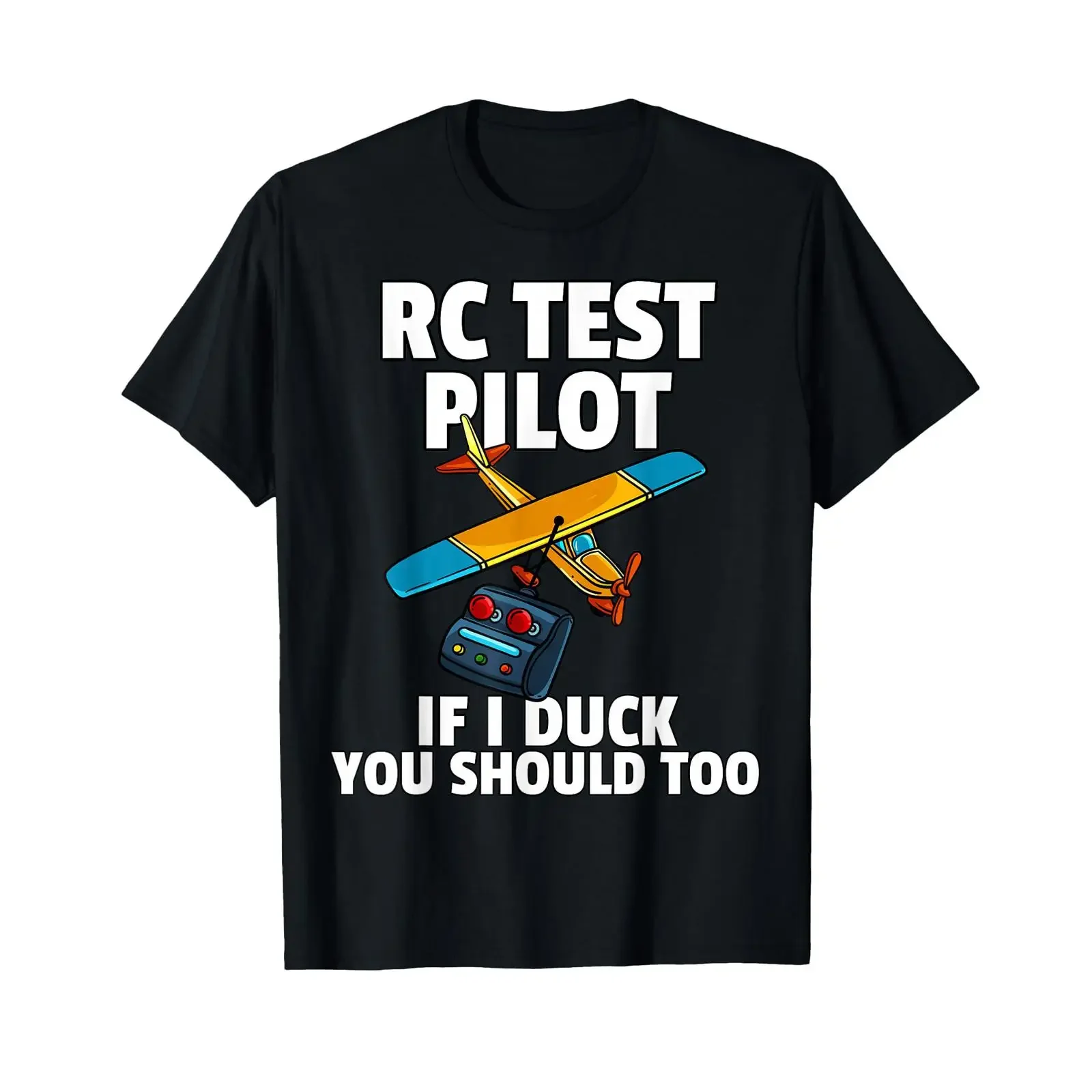RC Test Pilot for Aeroplane Model Lover T Shirt vintage Washed Soft Breathable Stylish homme Unisex designer clothes Stretched
