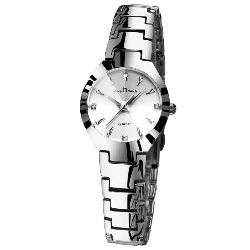 Women\'s Stainless Steel Watch High-quality Fashion Casual Watches For Women Waterproof Quartz Wristwatch With Calendar Luminous