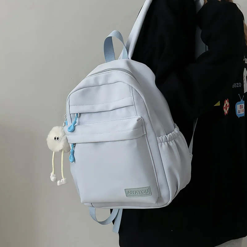 Female Versatile Campus Style Girl High School Student Backpack, Supplementary Course Small Backpack, Leisure Travel Backpack