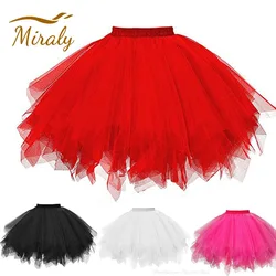Tutu Rok Voor Dames Tutu Rok 50S Rockabilly Petticoat Voor Carnaval Kostuums Tutu Onderrok Dansrok Ballet Rok Cosplay