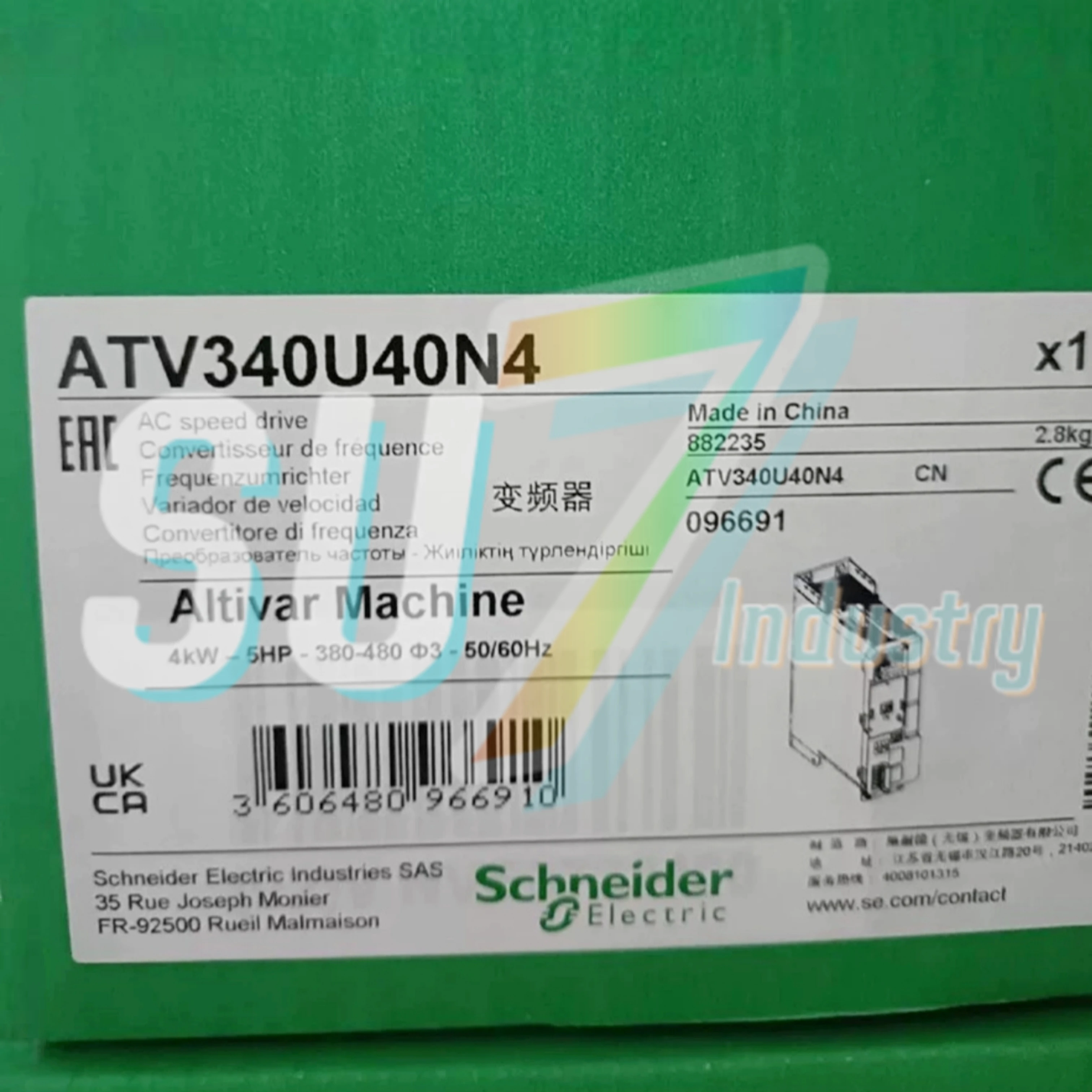 

frequency converter New original ATV340U30N4E ATV340U40N4 ATV340U40N4E ATV340U55N4 ATV340U55N4E ATV340U75N4