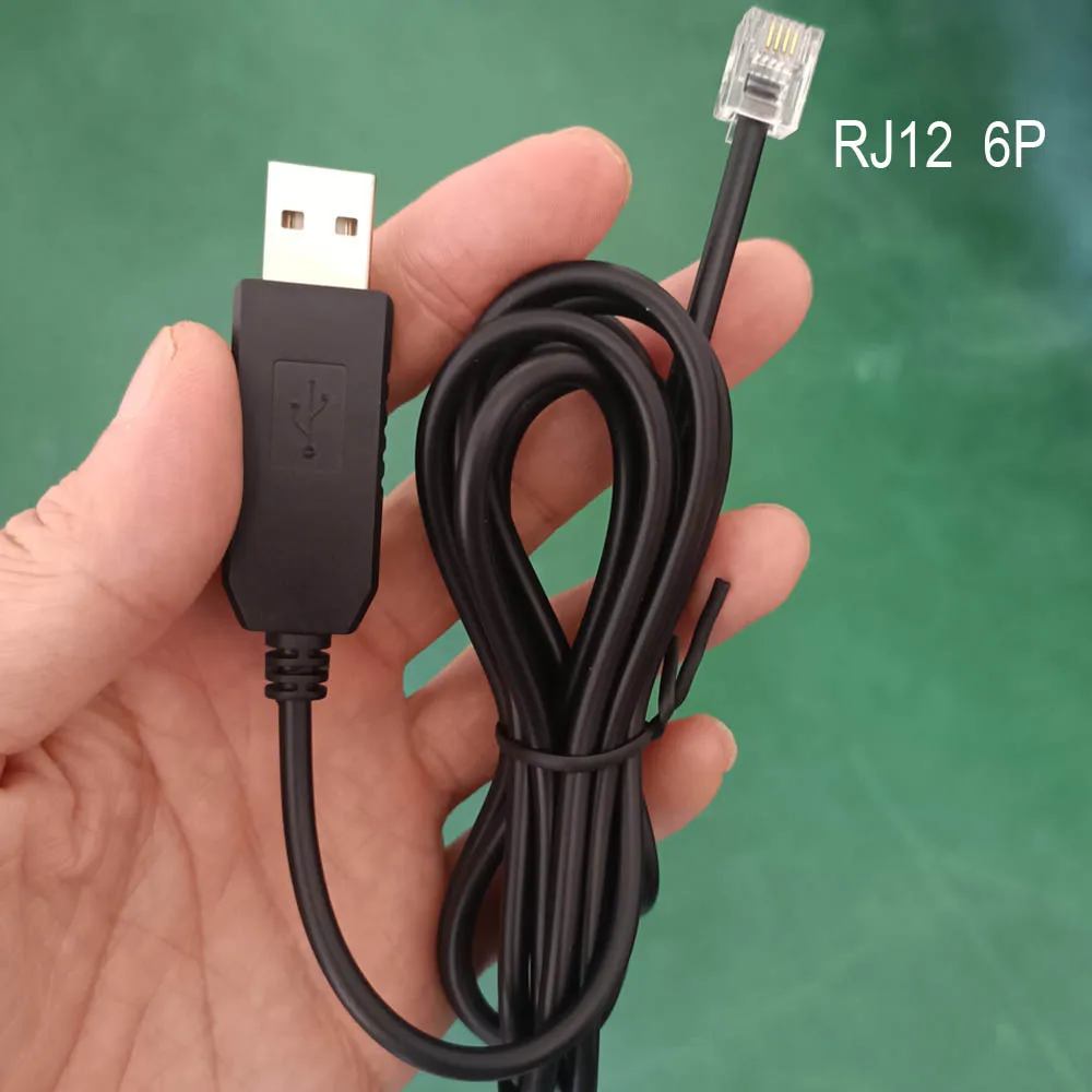 Asiair/PC USB RS232 RJ9 Goto كابل Meade 497 505 HBX Handbox RS232 واجهة كابل ETX 125 127 LX200 كابل تحكم الكمبيوتر #3